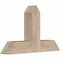 Ekena Millwork Portland Smooth Timber Gable Bracket, Douglas Fir, 36"W x 23"H x 5 1/2"D x 5 1/2"F, 15/12 Pitch GBW036X23X0606POR00SDF - alternate 4